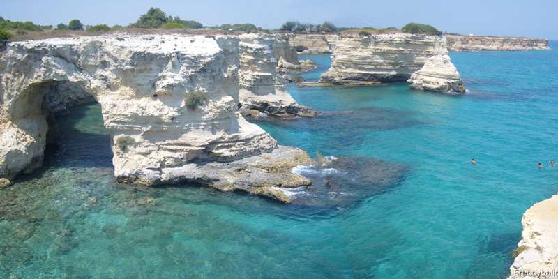 Les 5 plus belles plages de Salento, la Caraïbe de l’Italie - Torre Sant Andrea