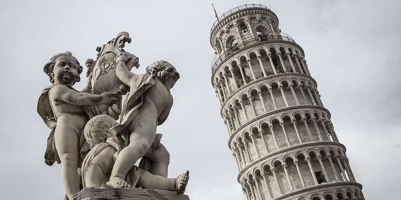 Why does the Tower of Pisa lean? - torre di pisa