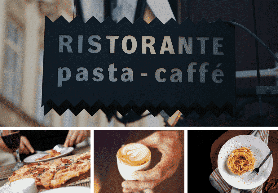 restaurants, cafes, living in italian style