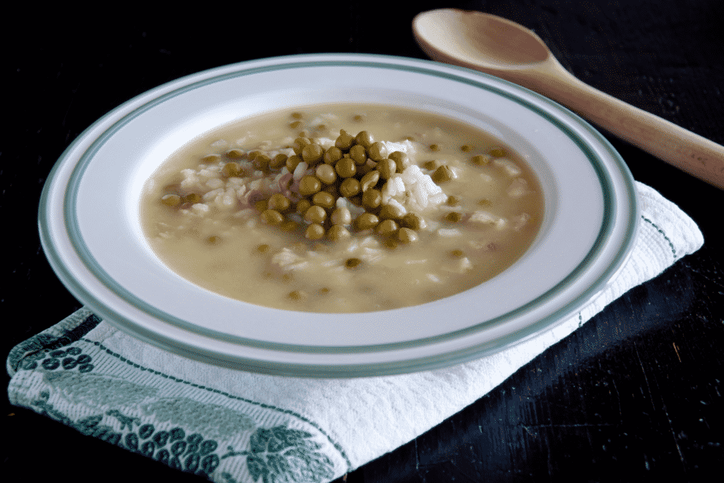 Risi e Bisi with Grana Padano PDO - Wine and Travel Italy