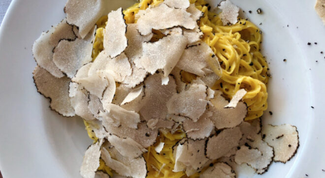 truffled pasta